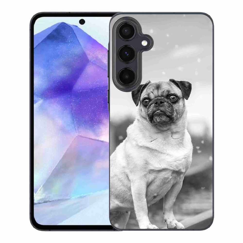 Gelový obal mmCase na Samsung Galaxy A55 5G - mops