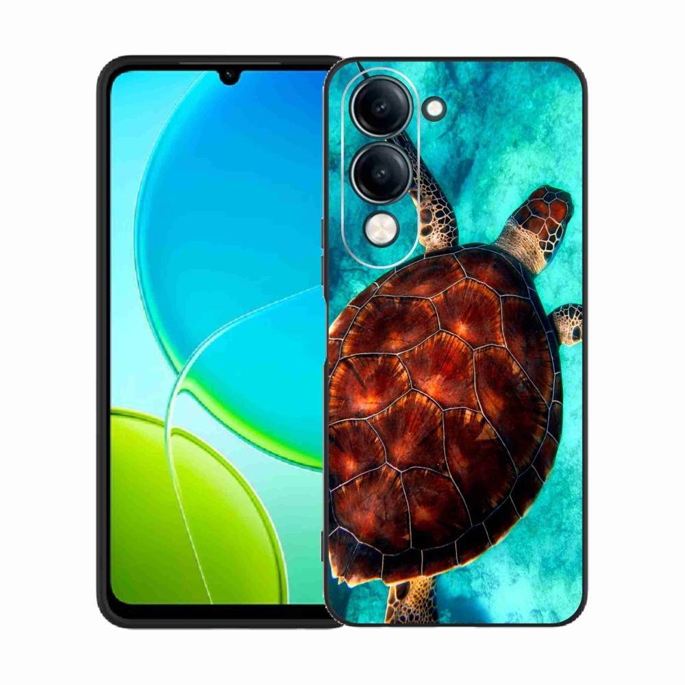 Gelový kryt mmCase na Vivo Y29s 5G - želva