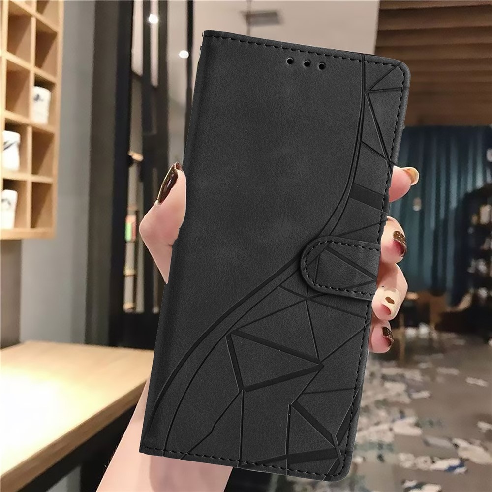 Triangles knížkové pouzdro na Xiaomi 15T - černé