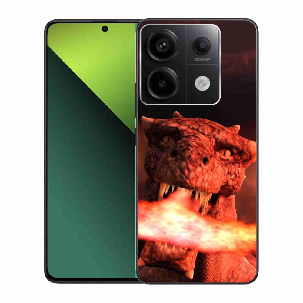 Gelový kryt mmCase na Xiaomi Redmi Note 13 Pro 5G/Poco X6 5G - drak
