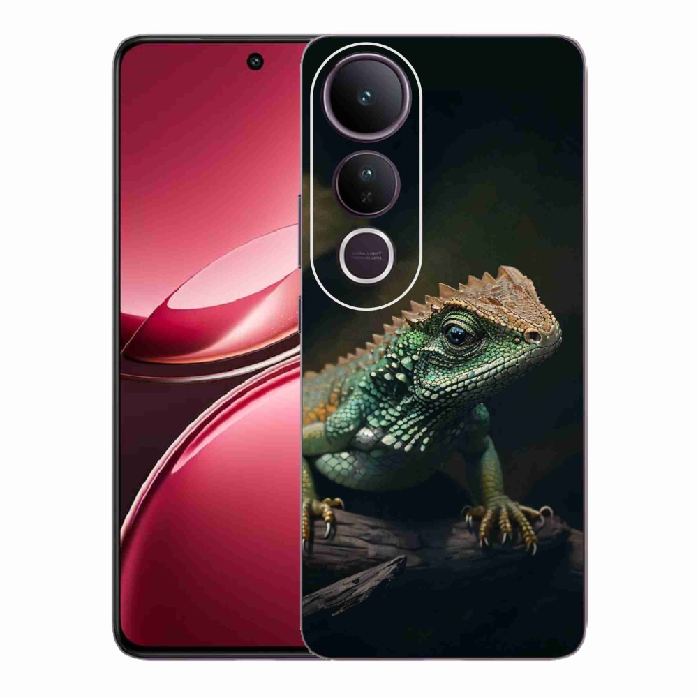 Gelový kryt mmCase na Vivo V50 Lite 4G/5G - ještěr