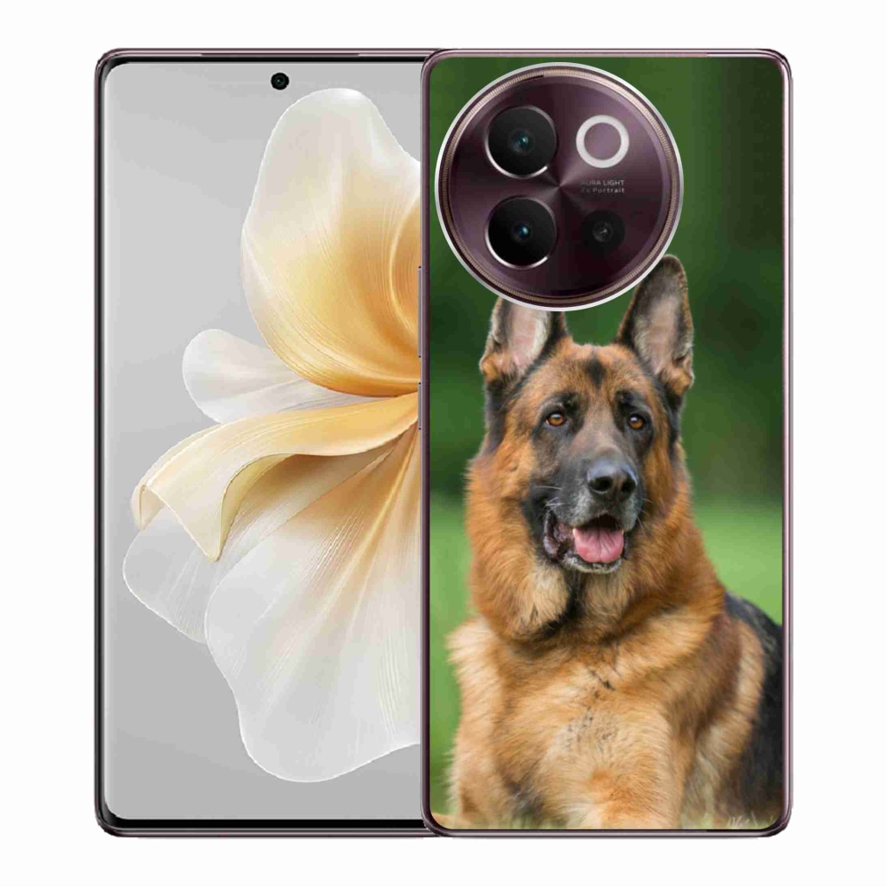 Gelový kryt mmCase na Vivo V40 Lite 5G - německý ovčák