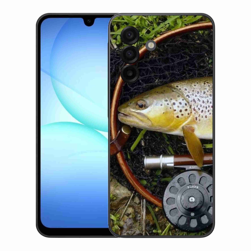 Gelový kryt mmCase na Samsung Galaxy A17 4G/5G - pstruh 2