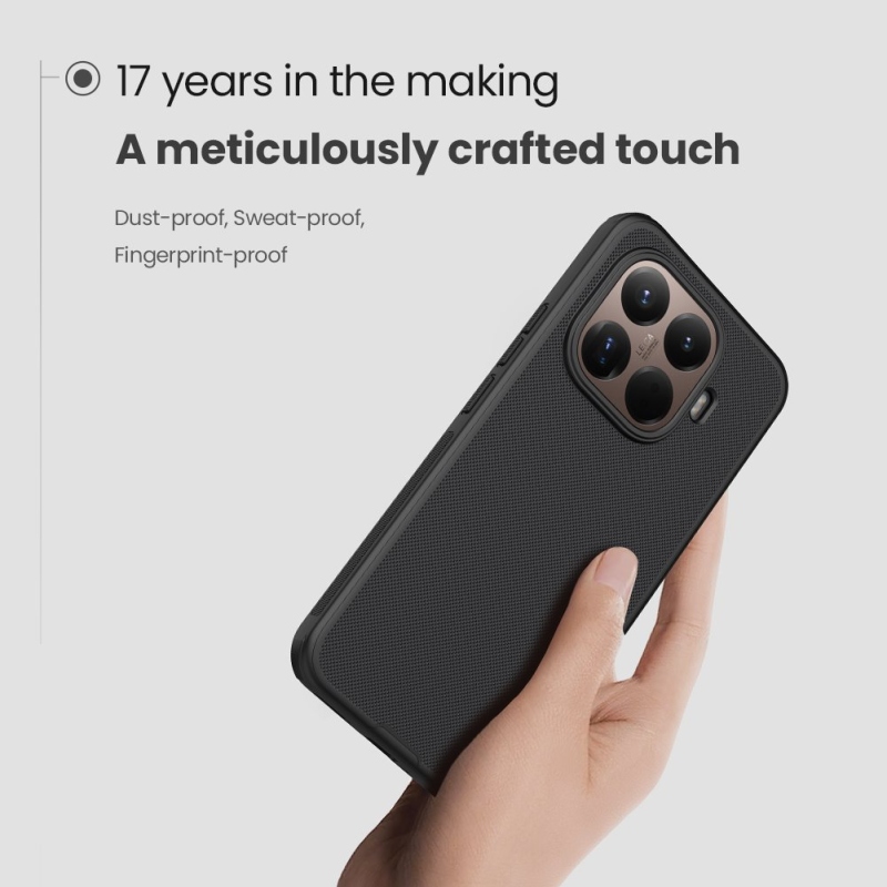 Nillkin Super Frosted PRO Zadní Kryt pro Xiaomi 15T Pro Black