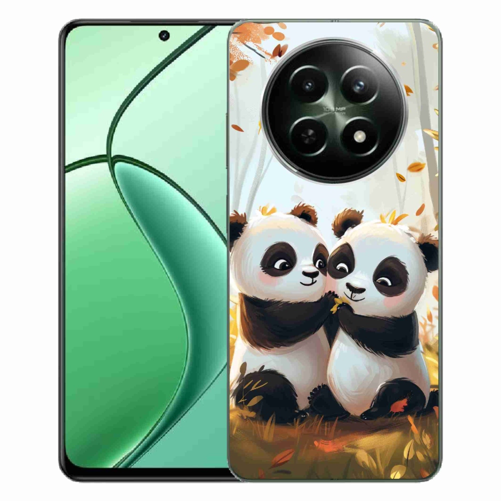 Gelový kryt mmCase na Realme 12 5G/12x 5G - pandy