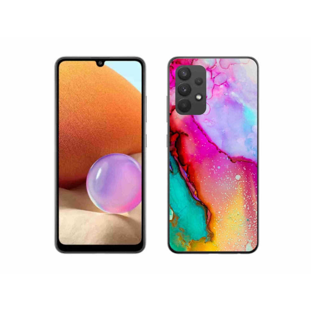 Gelový kryt mmCase na Samsung Galaxy A32 4G - abstrakt 24