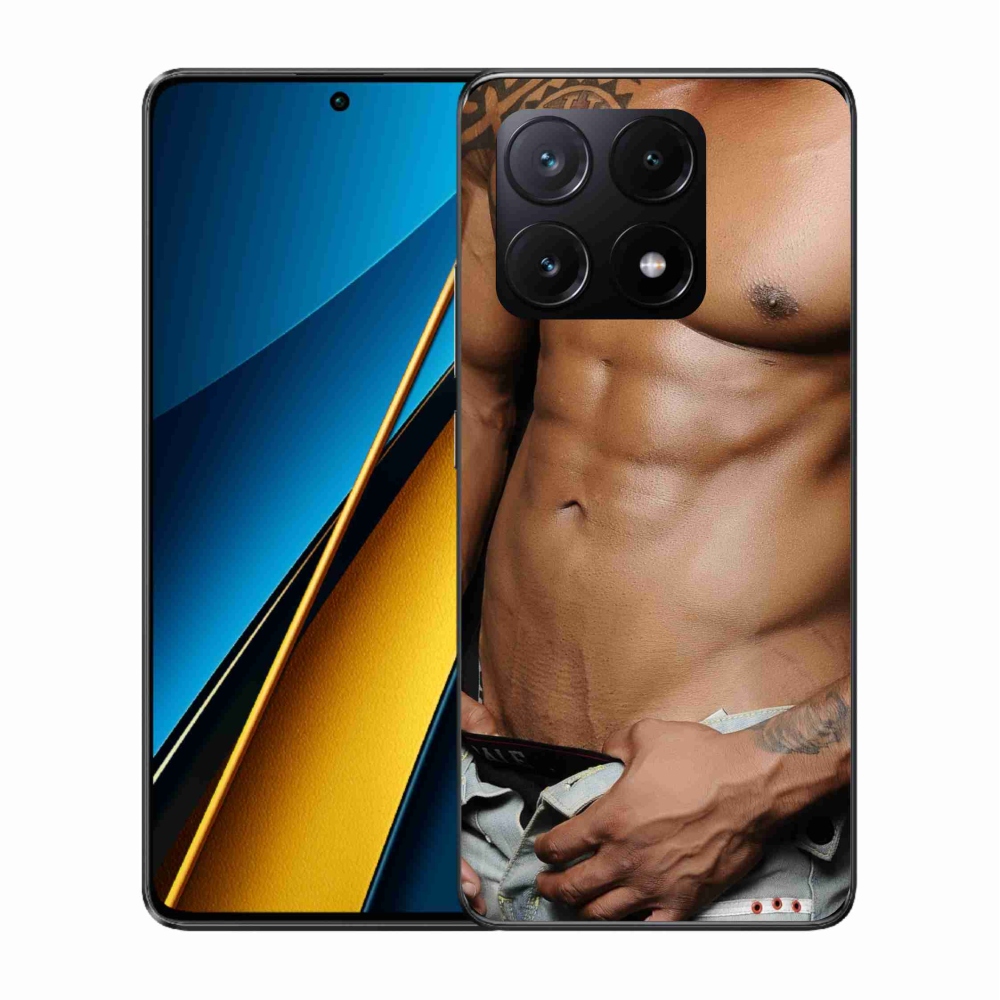 Gelový kryt mmCase na Xiaomi Poco X6 Pro 5G - sexy muž