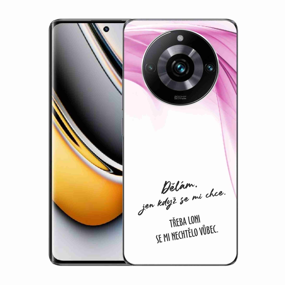 Gelový kryt mmCase na Realme 11 Pro/11 Pro+ - vtipný text 12 bílé pozadí
