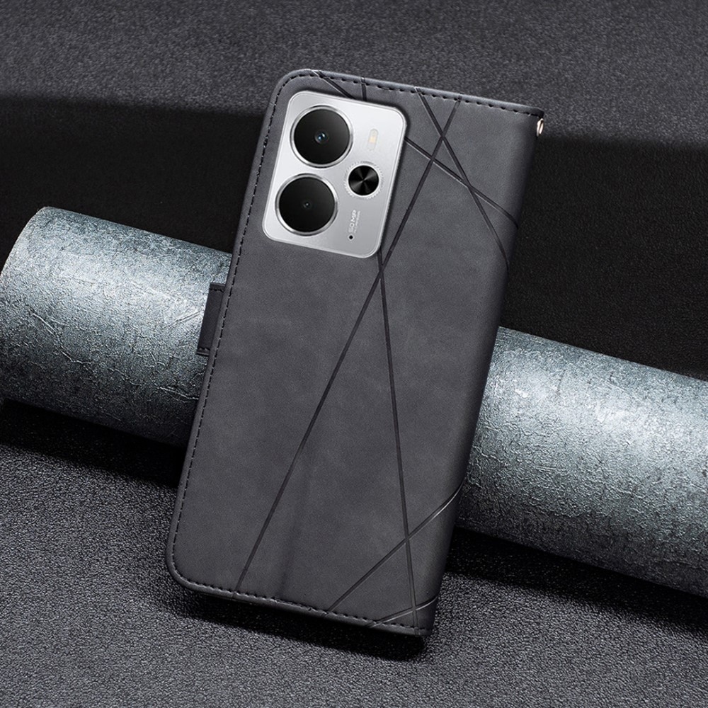 COLOR BNF knížkové pouzdro na Realme 14 5G - šedé