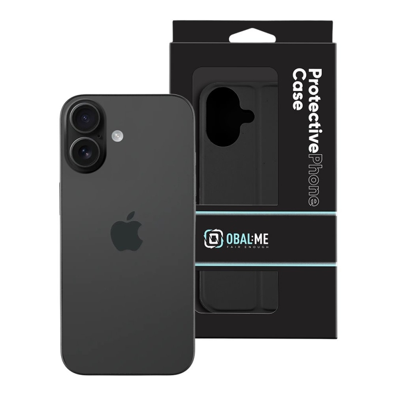 OBAL:ME SmoothTouch Pouzdro pro Apple iPhone 17 Black