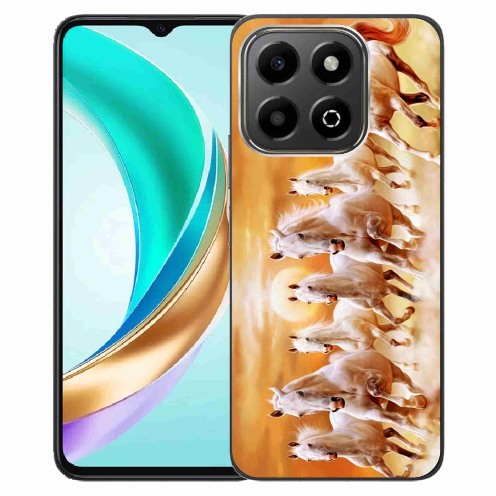 Gelový kryt mmCase na Honor X6b - koně 2