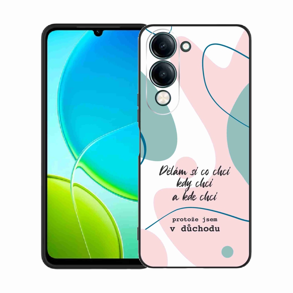 Gelový kryt mmCase na Vivo Y29s 5G - vtipný text 10 bílé pozadí