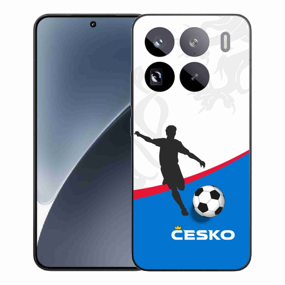 Gelový kryt mmCase na Xiaomi 15 Pro - fotbal Česko 1