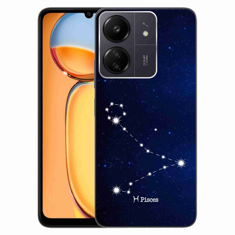 Gelový kryt mmCase na Xiaomi Poco C65/Redmi 13C - souhvězdí Ryby