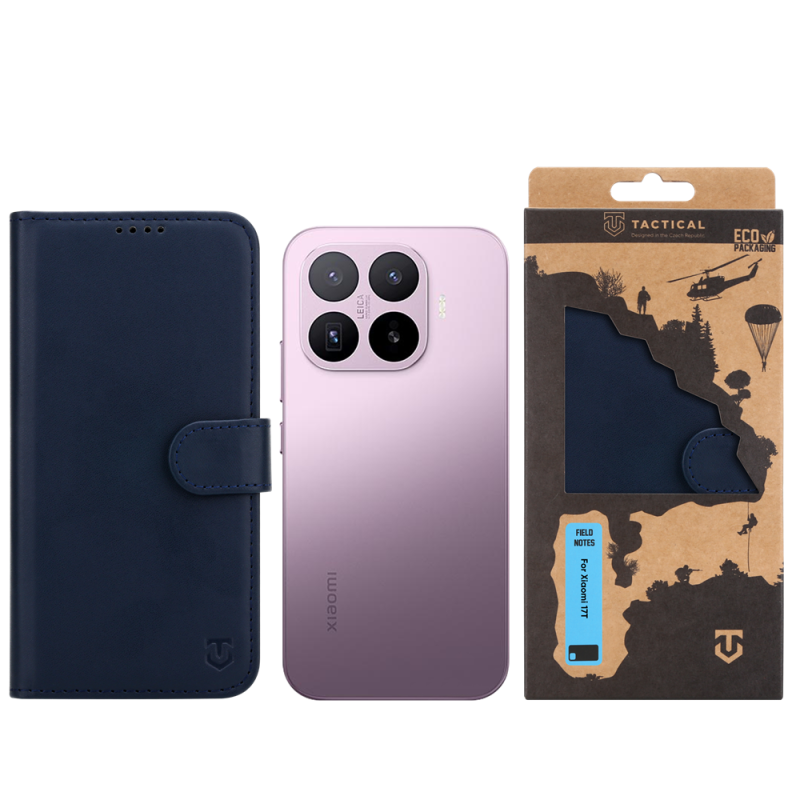 Tactical Field Notes pro Xiaomi 17T Blue