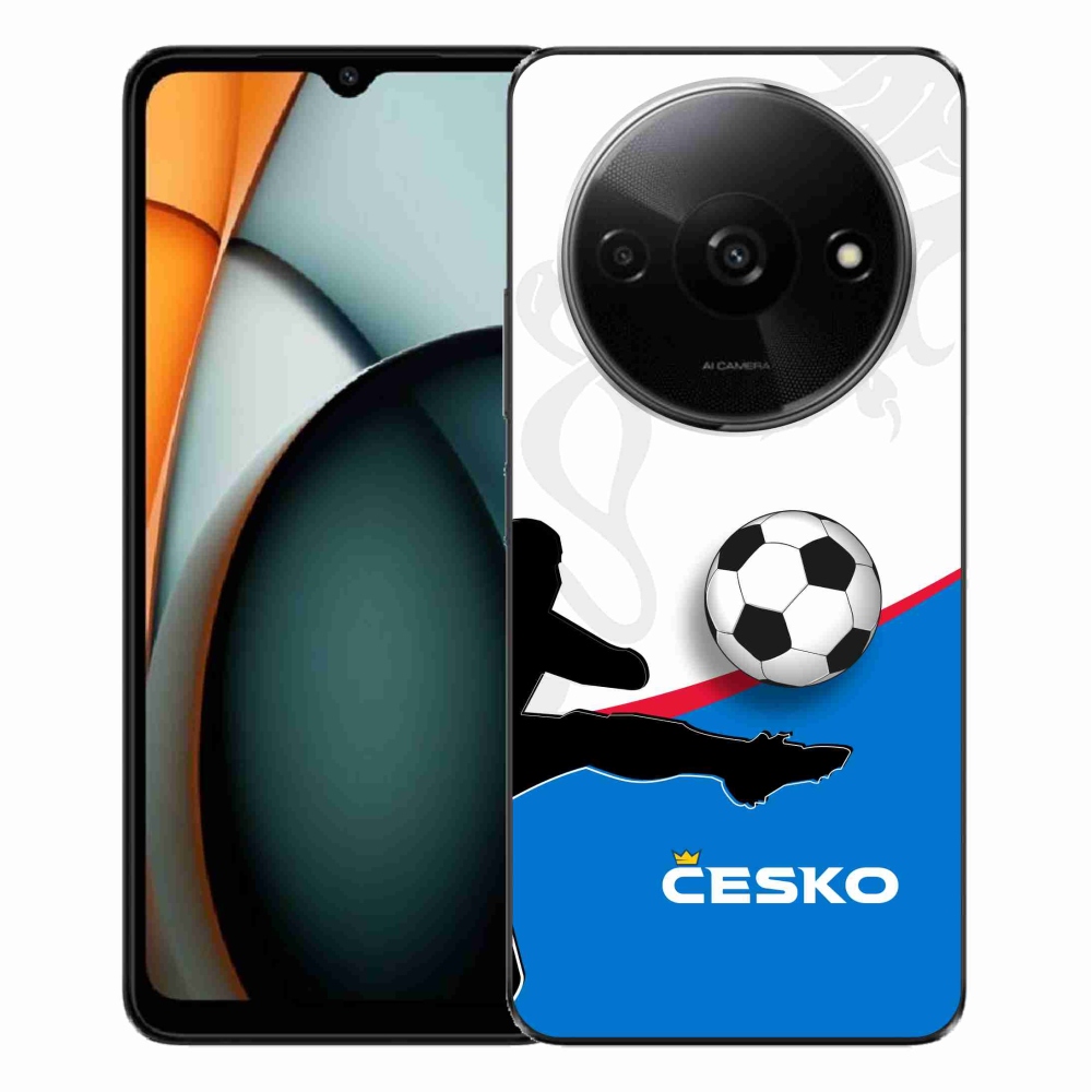 Gelový kryt mmCase na Xiaomi Redmi A3  - fotbal Česko 3