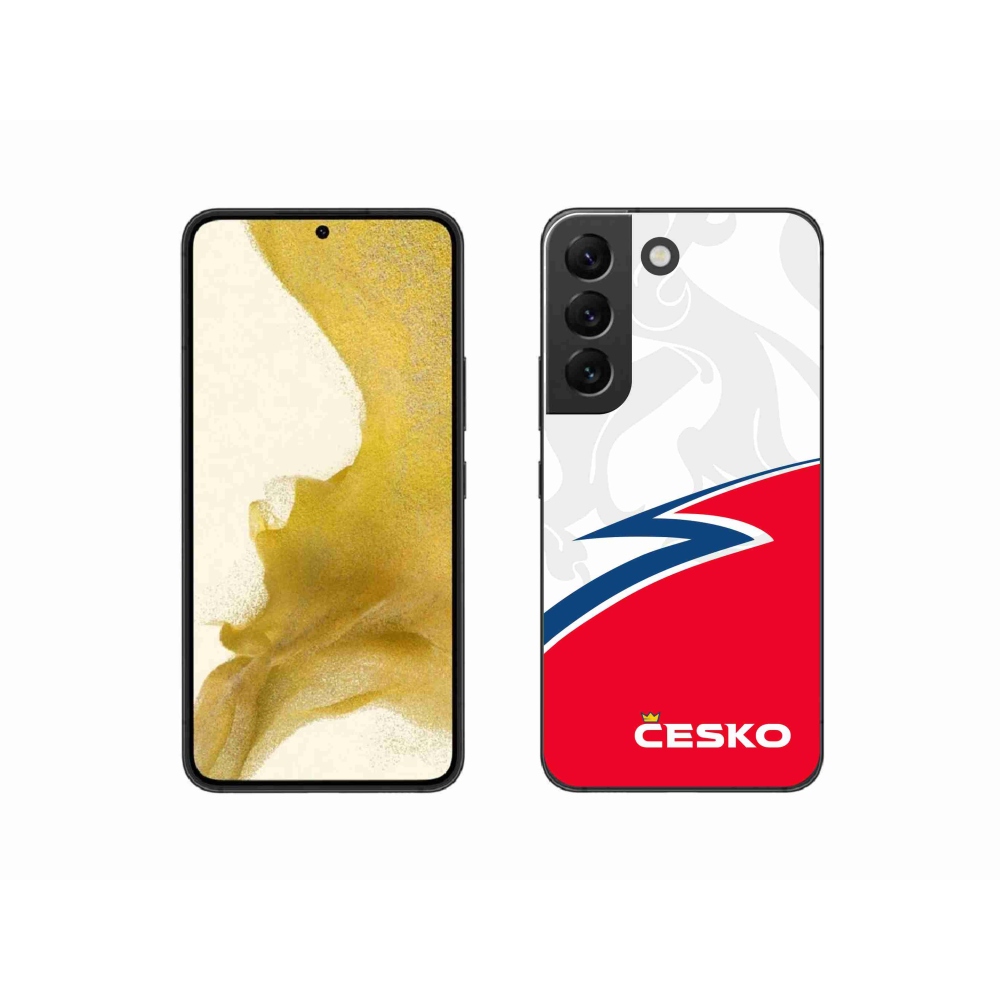 Gelový kryt mmCase na Samsung Galaxy S22 5G - Česko 1