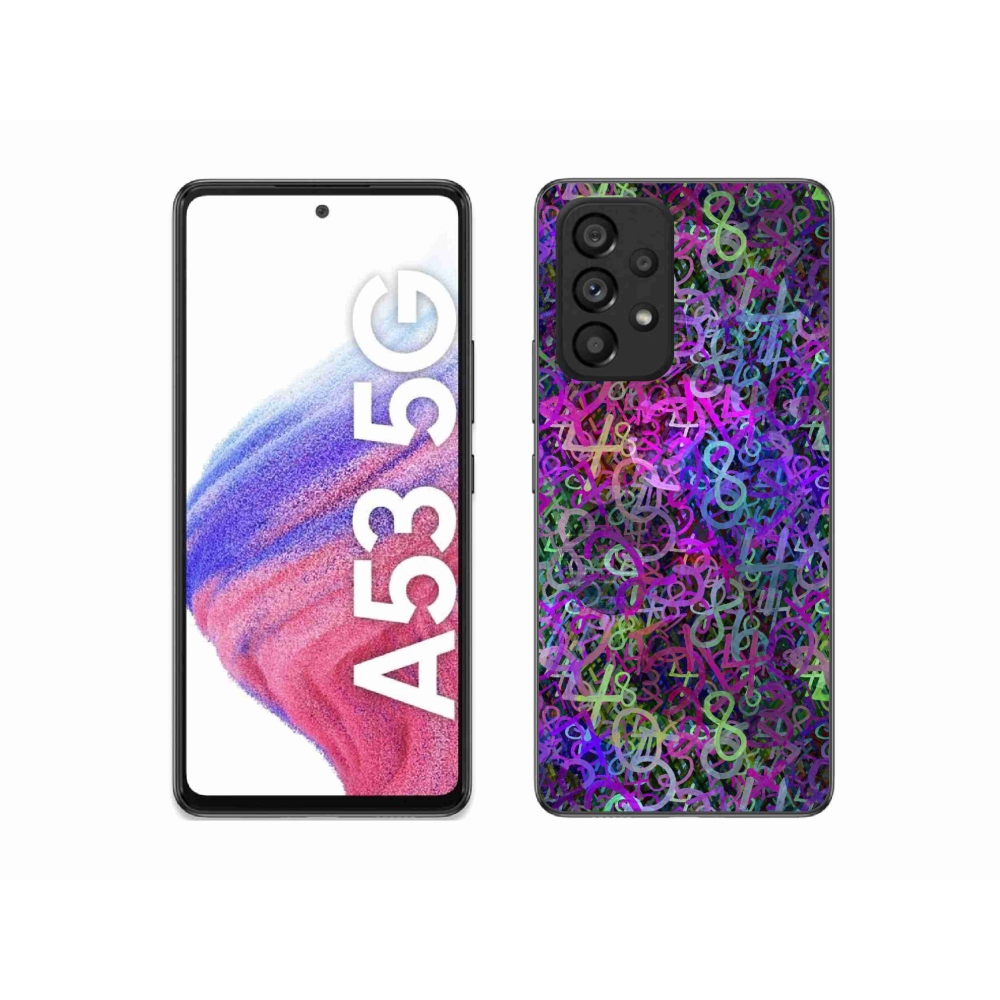 Gelový kryt mmCase na Samsung Galaxy A53 5G - abstraktní motiv 25