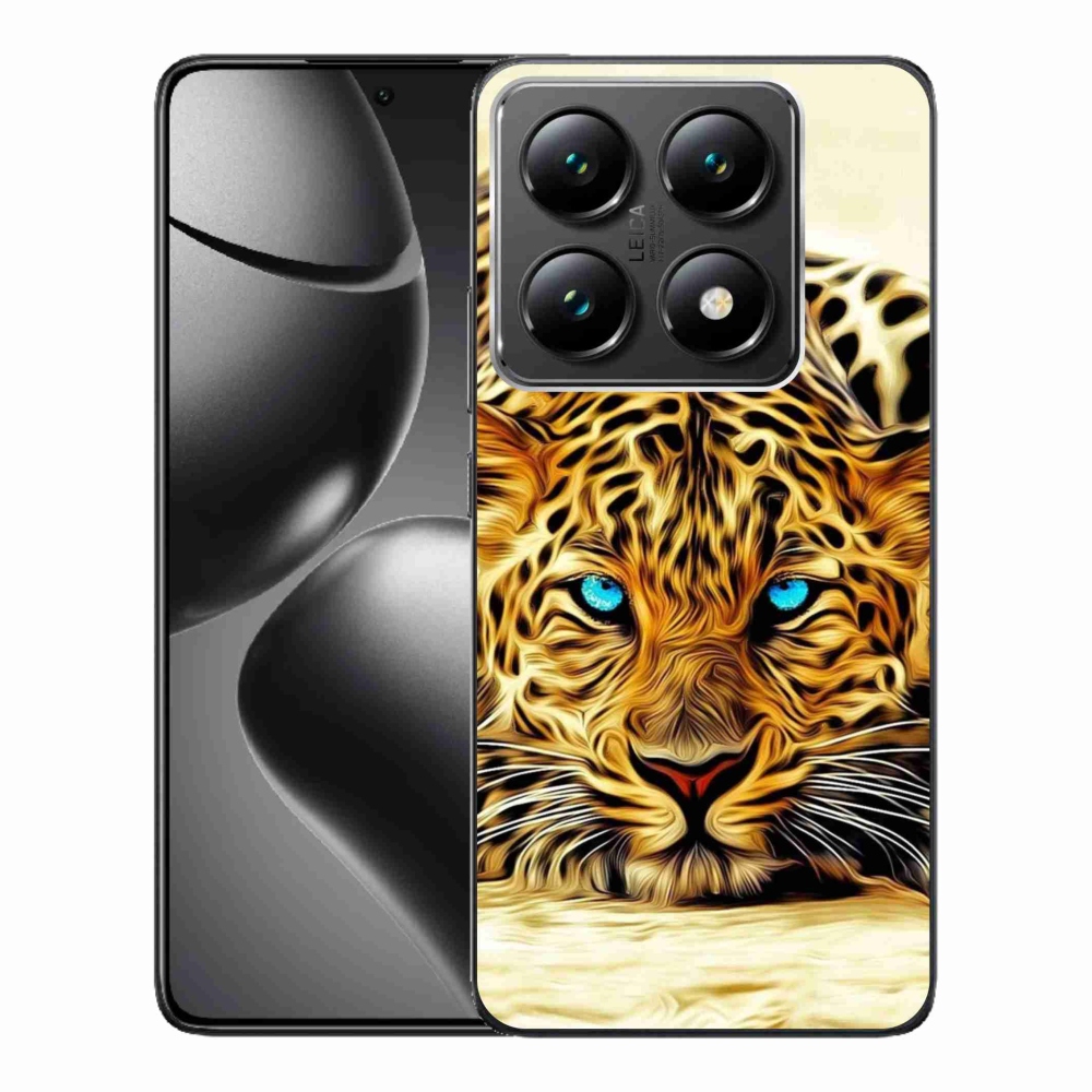 Gelový kryt mmCase na Xiaomi 14T Pro - kreslený tygr