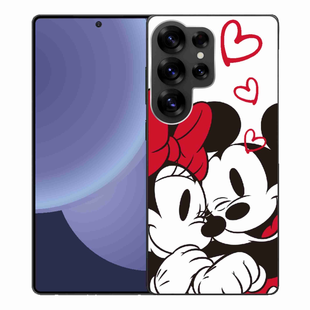 Gelový kryt mmCase na Samsung Galaxy S25 Ultra - minnie a mickey