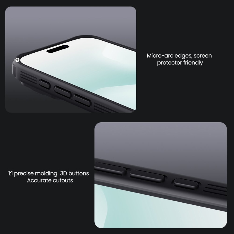 Nillkin CamShield PRO Zadní Kryt pro Apple iPhone 17 Pro Black