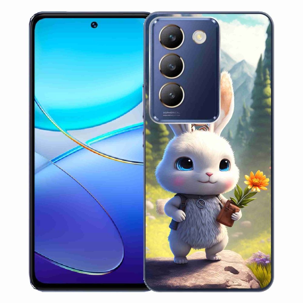 Gelový kryt mmCase na Vivo V40 SE 4G/5G - roztomilý králíček