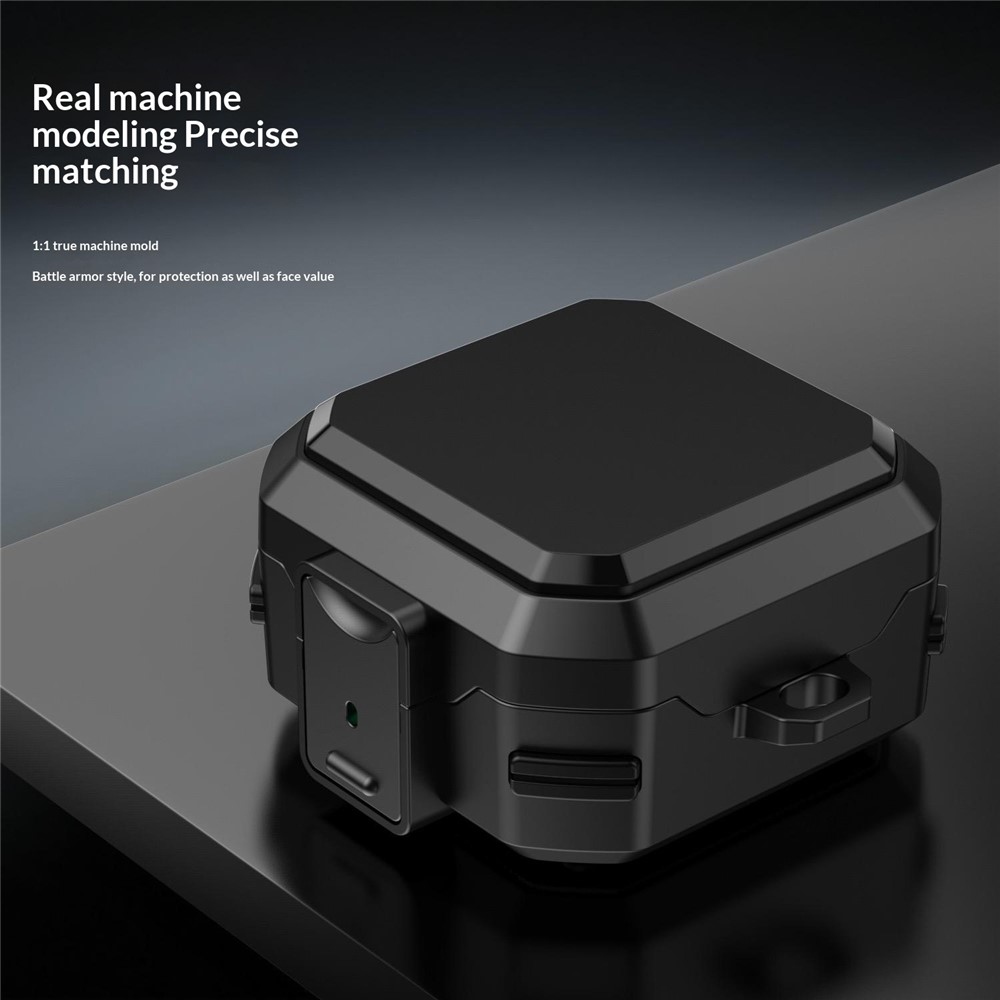 Lock odolný obal na Samsung Galaxy Buds4 Pro/Buds4 - černý