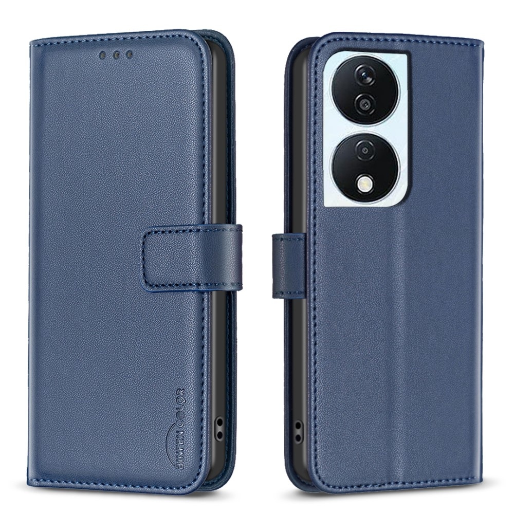 BNF knížkové pouzdro na Honor X7b/Honor 90 Smart - modré