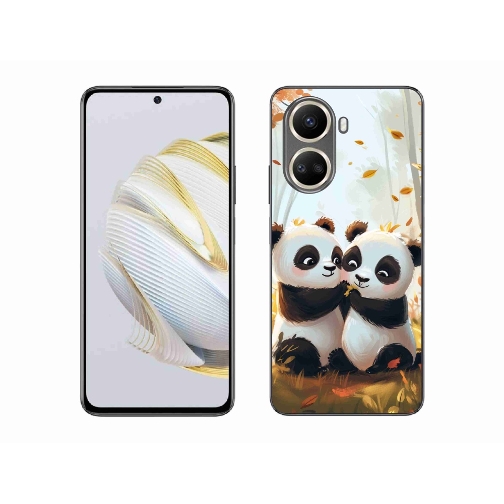 Gelový kryt mmCase na Huawei Nova 10 SE - pandy