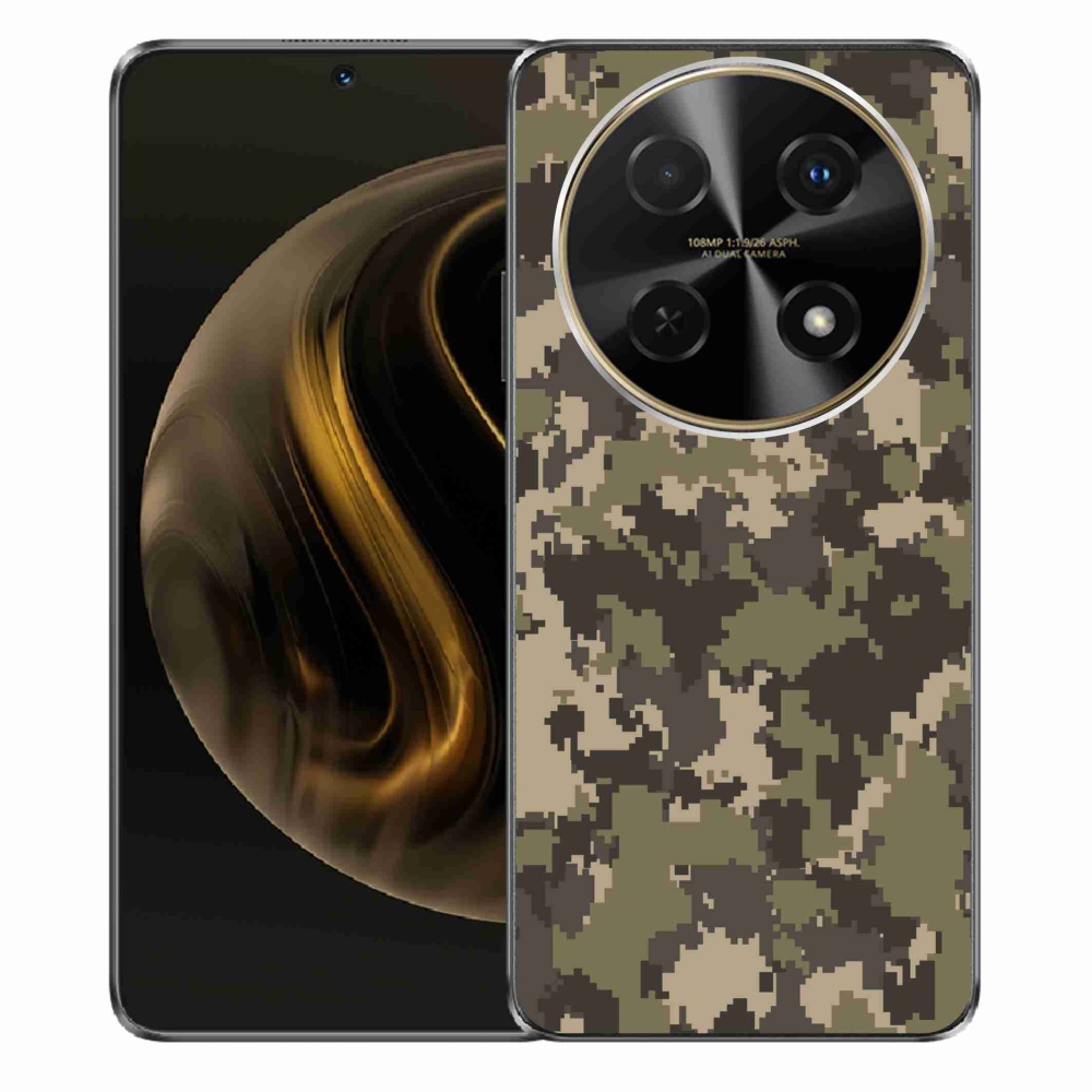 Gelový kryt mmCase na Huawei Nova 12i - maskáčový vzor 12