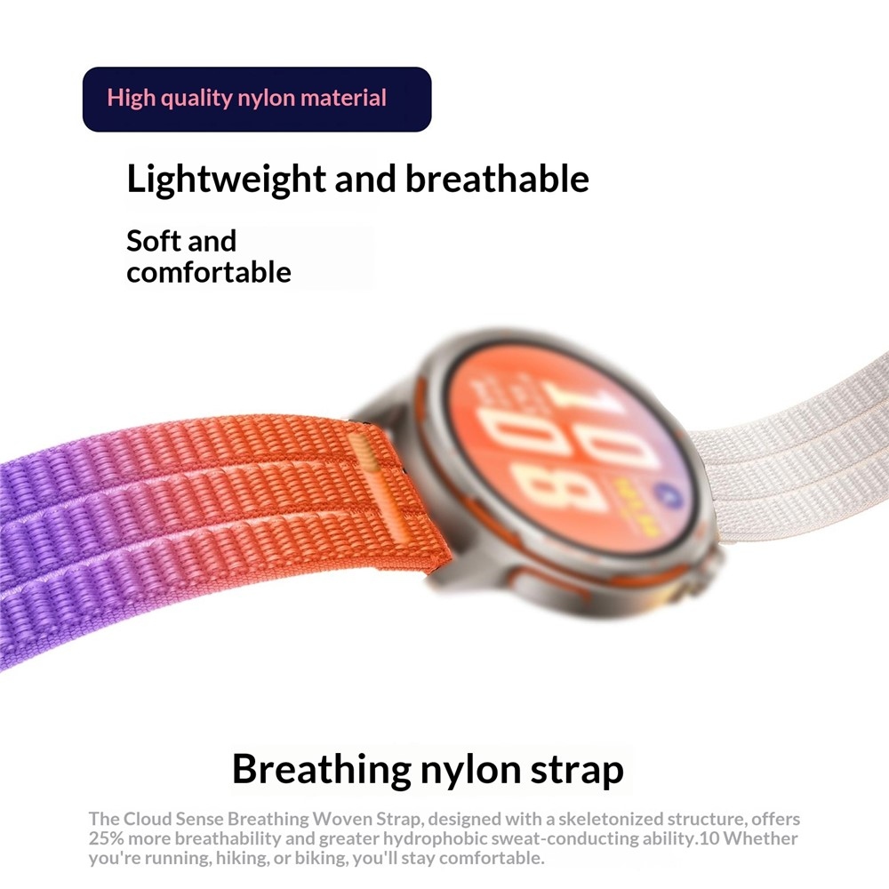 Loop nylonový řemínek 20mm na Samsung Galaxy Watch7 44mm/40mm - vzor B