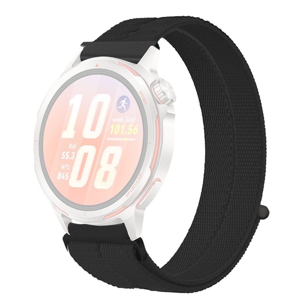 Loops nylonový řemínek 20mm na Samsung Galaxy Watch7 44mm/40mm - černý