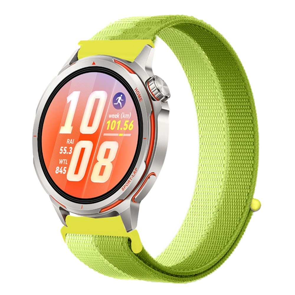 Loops nylonový řemínek 20mm na Samsung Galaxy Watch7 44mm/40mm - zelený