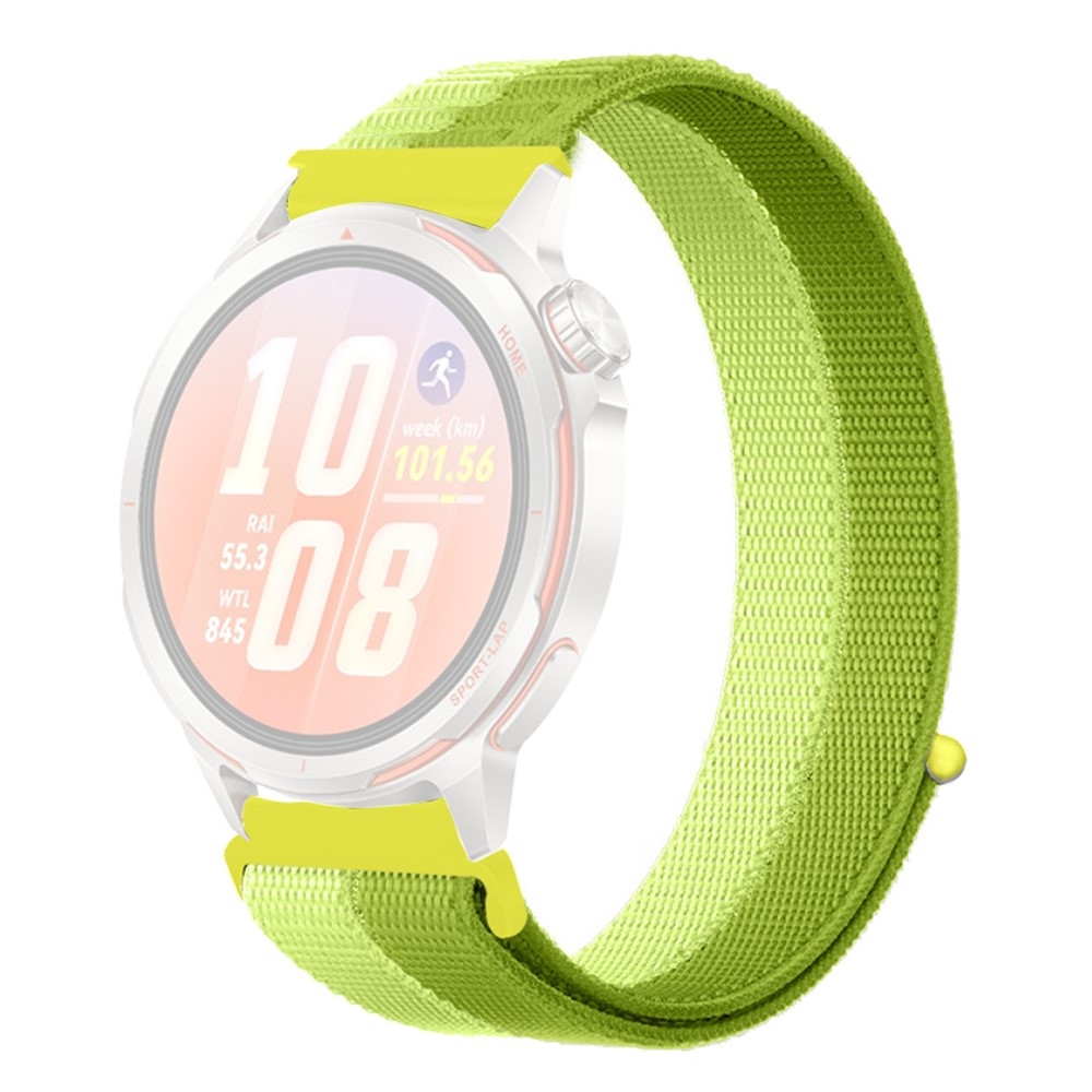 Loops nylonový řemínek 20mm na Samsung Galaxy Watch7 44mm/40mm - zelený