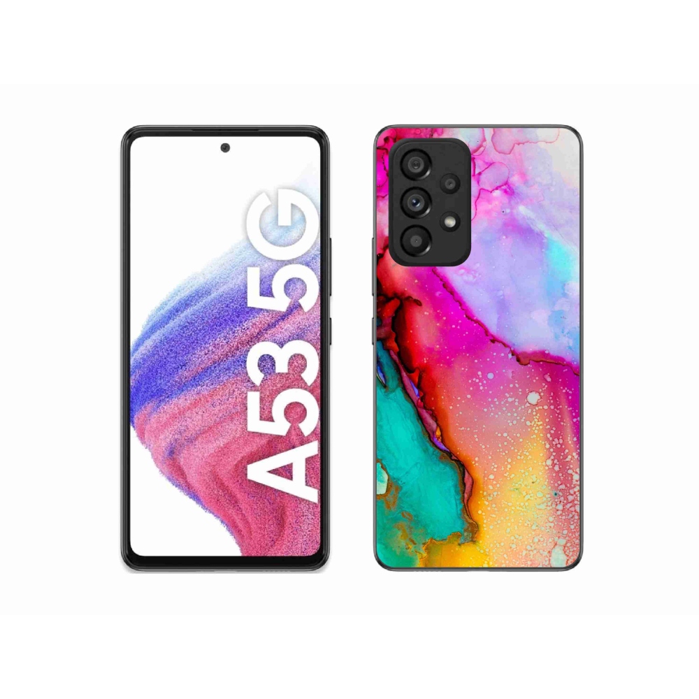 Gelový kryt mmCase na Samsung Galaxy A53 5G - abstrakt 24
