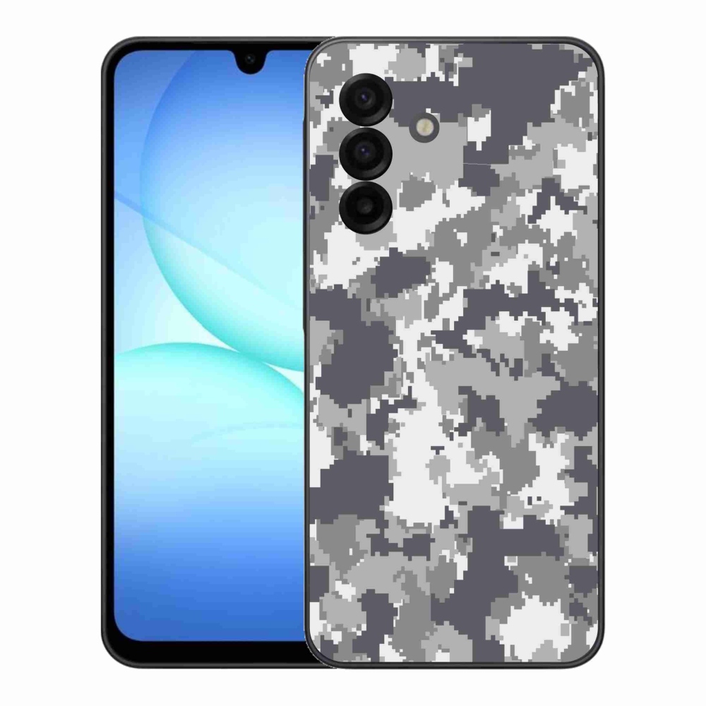 Gelový kryt mmCase na Samsung Galaxy A17 4G/5G - maskáčový vzor 2
