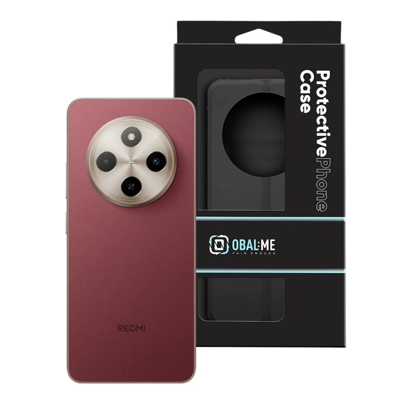 OBAL:ME SmoothTouch Pouzdro pro Xiaomi Redmi 17C 4G Black