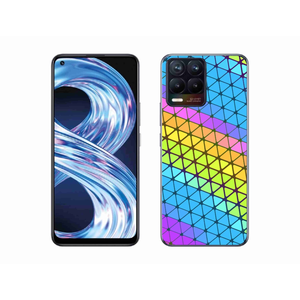 Gelový kryt mmCase na Realme 8 Pro - abstraktní motiv 16