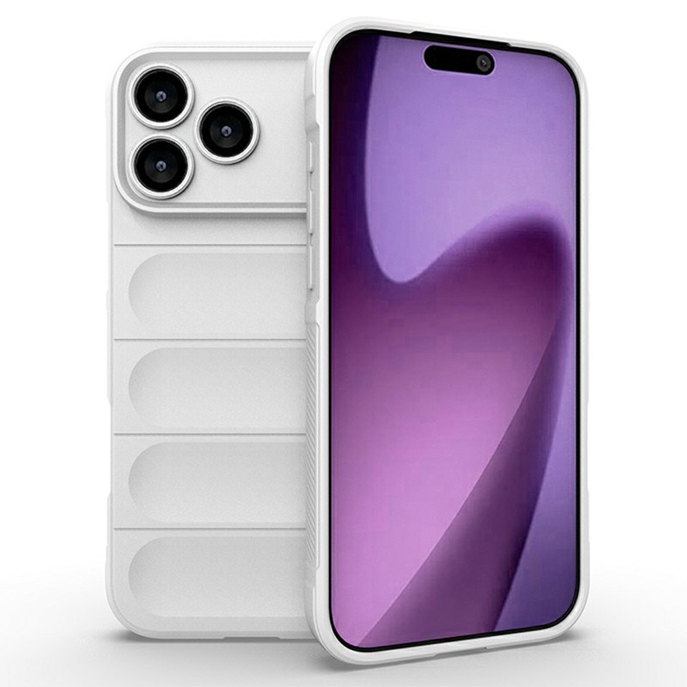 Rugg odolný gelový obal na iPhone 17 Pro Max - bílý