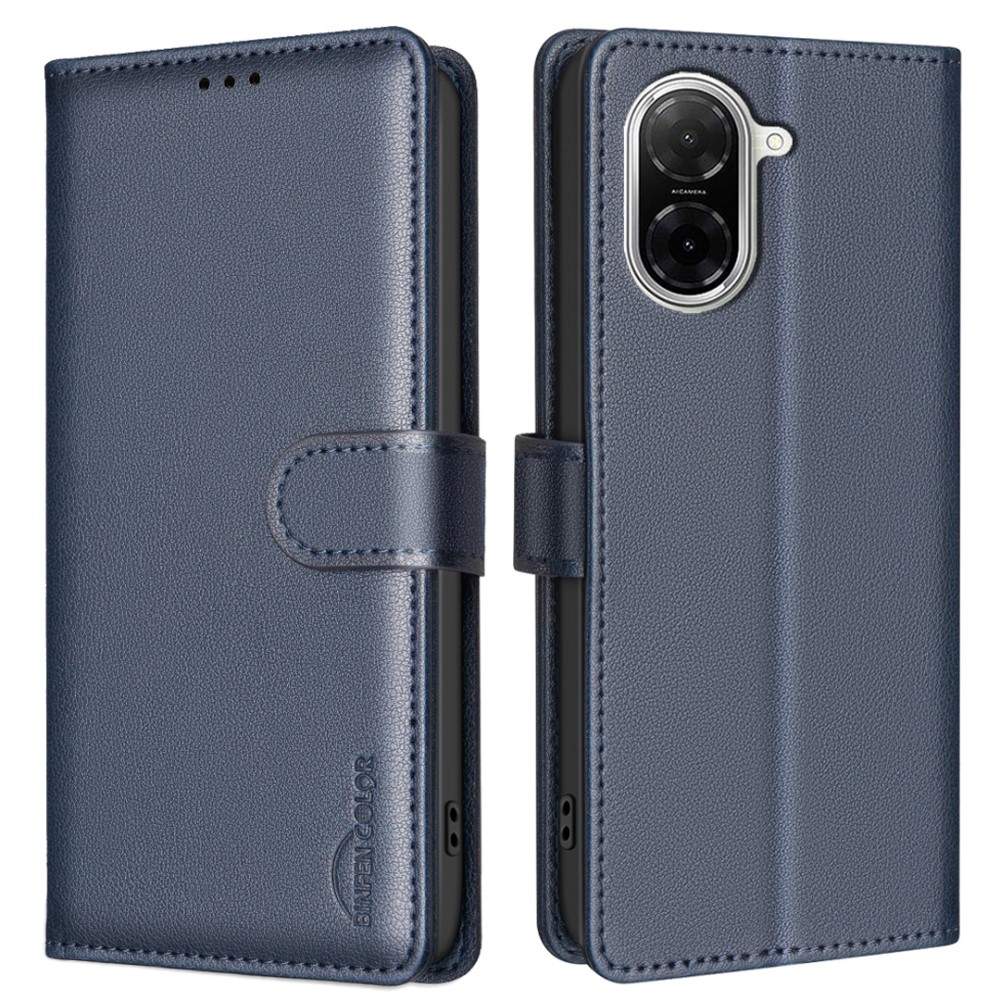 BINFEN knížkové pouzdro na Xiaomi Redmi A5 (171.7x77.8x8.3mm) - modré