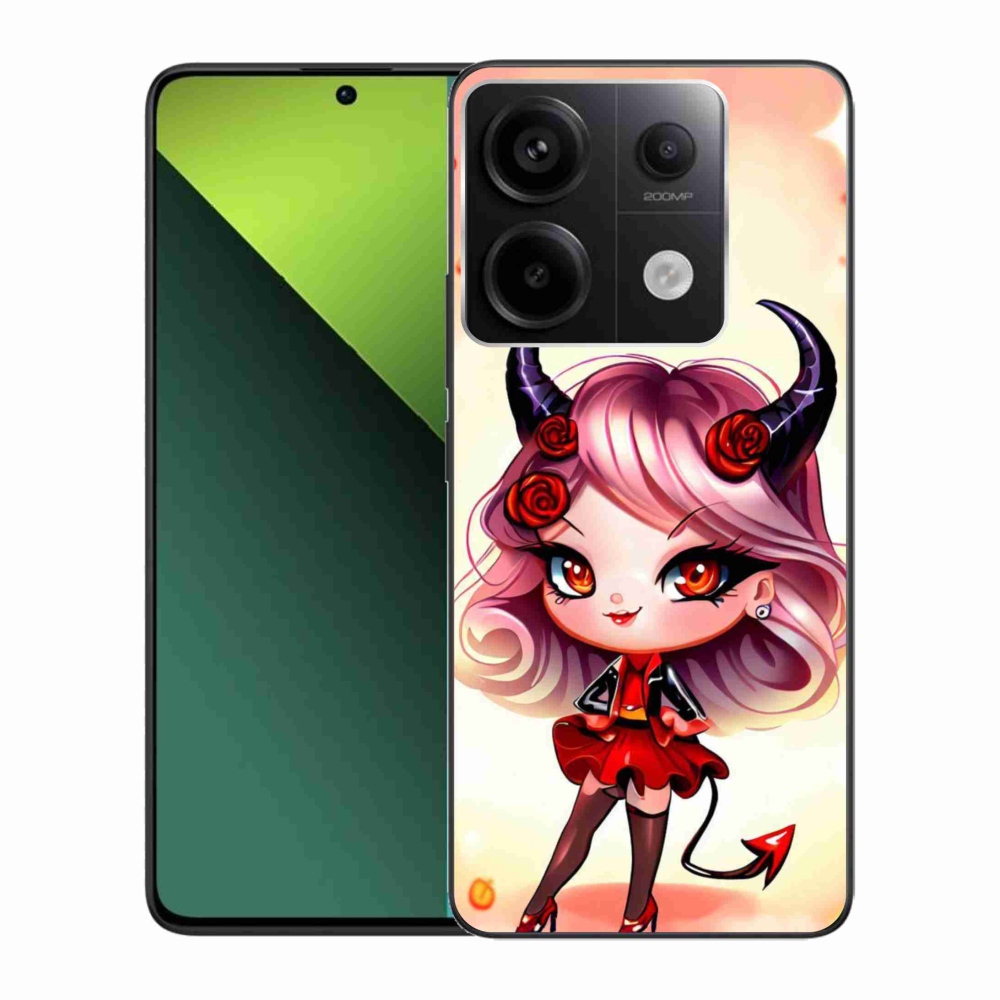 Gelový kryt mmCase na Xiaomi Redmi Note 13 Pro 5G/Poco X6 5G - kreslená čertice