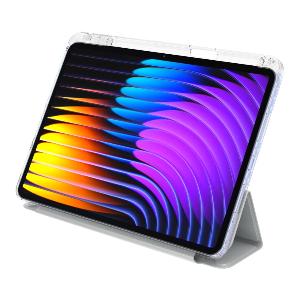 Origami chytré polohovací pouzdro na tablet Xiaomi Pad 7/7 Pro - šedé