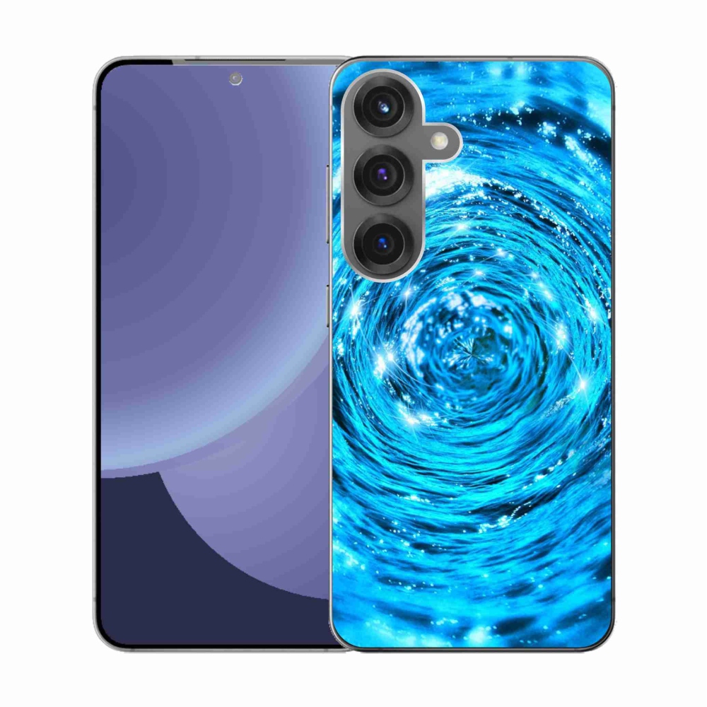 Gelový kryt mmCase na Samsung Galaxy S25 - vodní vír
