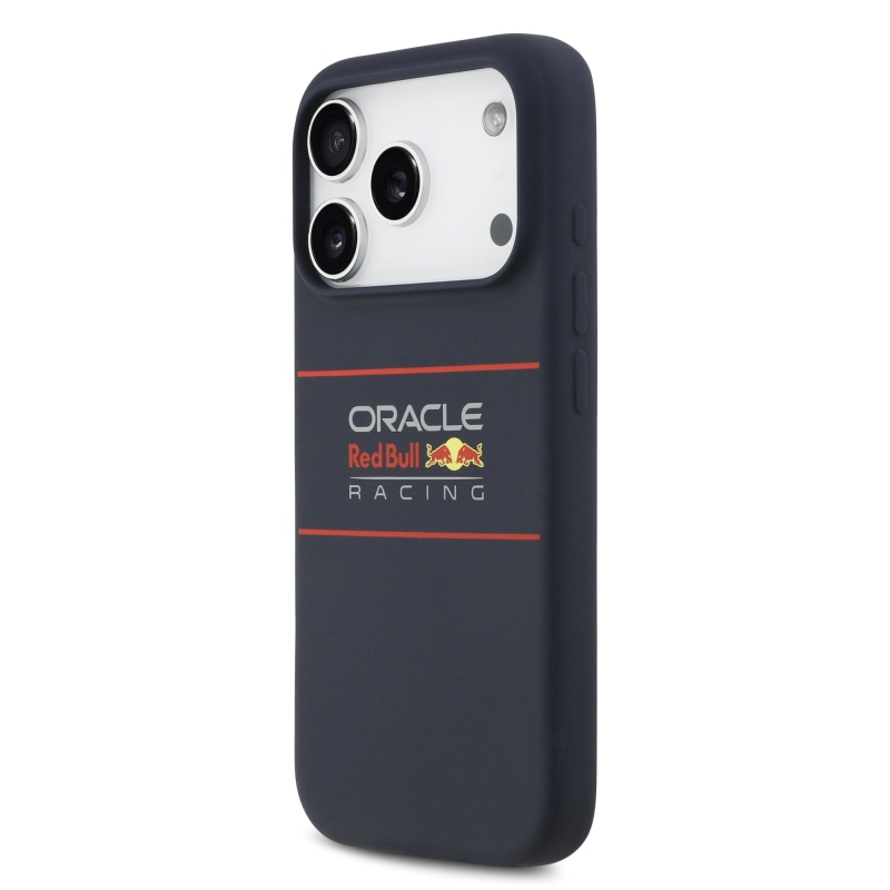 Red Bull Silicone Horizontal Logo MagSafe Zadní Kryt pro iPhone 17 Pro Navy