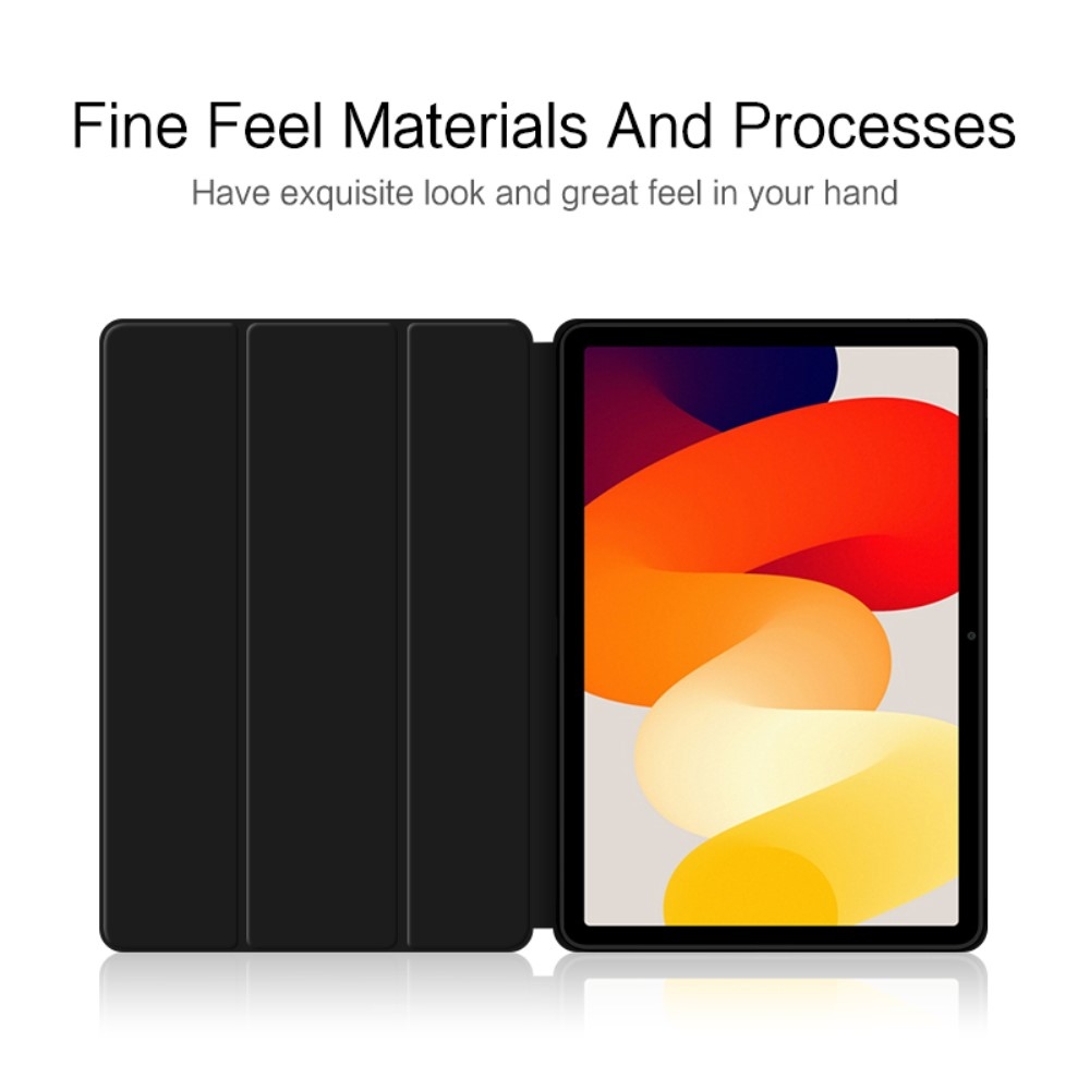 Polohovatelné pouzdro na Xiaomi Redmi Pad SE - černé