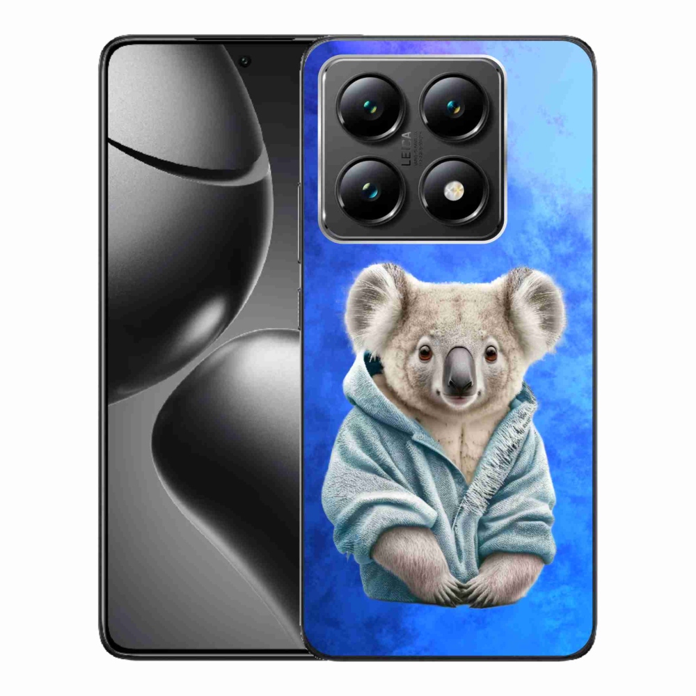 Gelový kryt mmCase na Xiaomi 14T - koala ve svetru