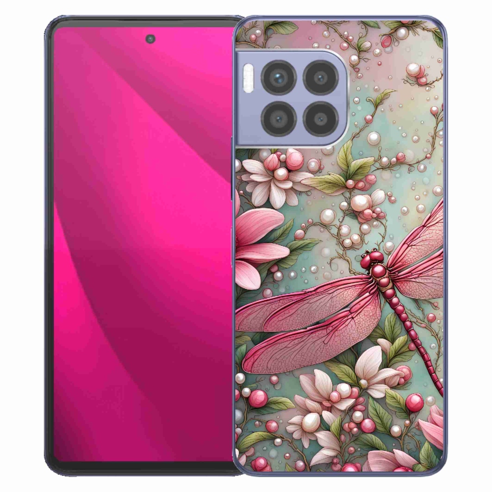 Gelový kryt mmCase na T-Mobile T Phone 2 Pro - vážka