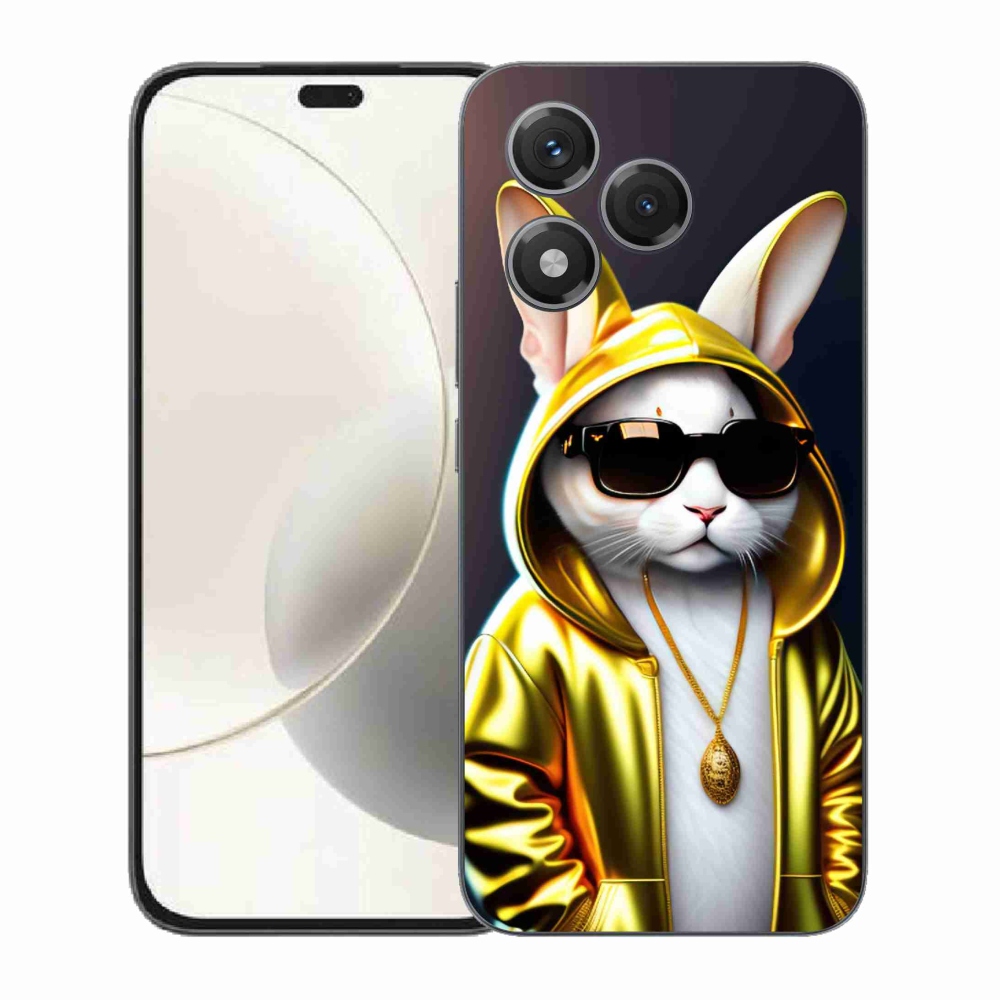 Gelový kryt mmCase na Honor 400 Lite - kočka boss