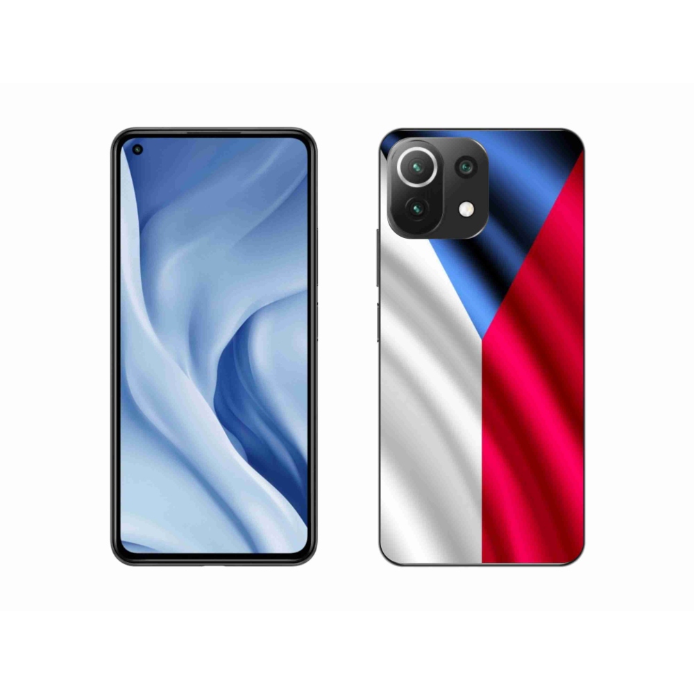 Gelový kryt mmCase na mobil Xiaomi 11 Lite 5G NE - česká vlajka