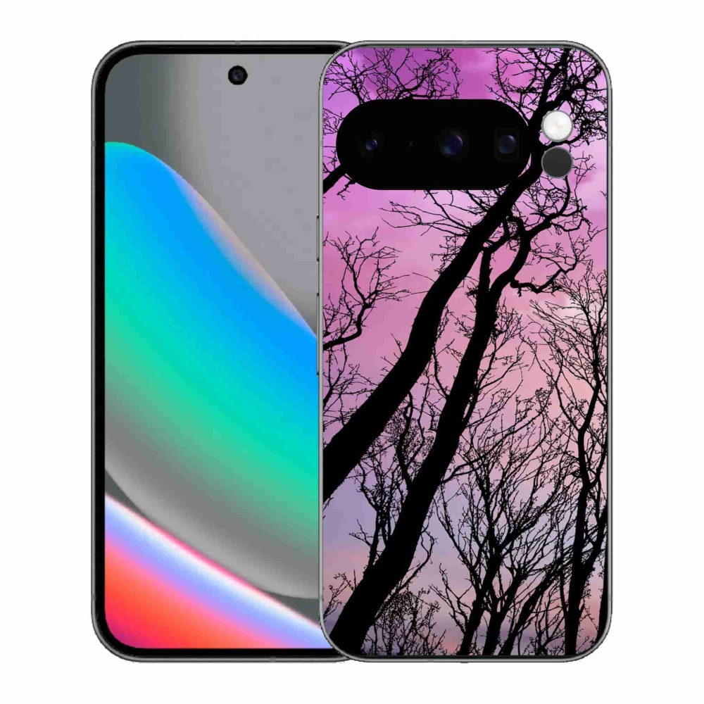 Gelový kryt mmCase na Google Pixel 10 Pro - opadané stromy